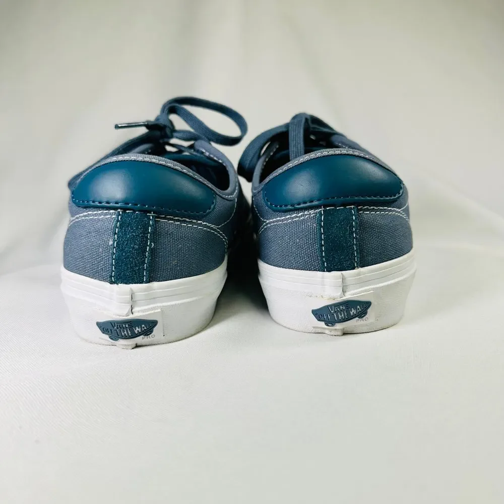 VANS Blue Suede Skateboard Shoe Pro Mens 6.5 Womens 8.5 - Picture 5 of 9